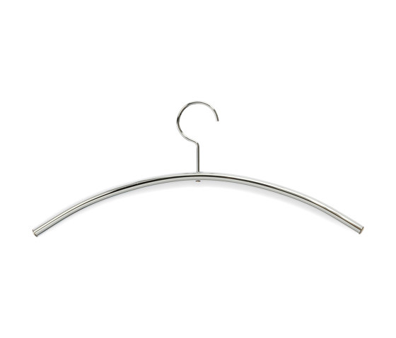 Chrome coat hanger | Grucce | Cascando