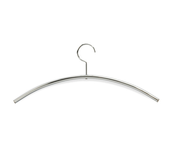 Chrome coat hanger | Grucce | Cascando