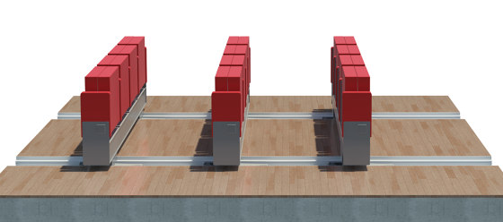 Mutarail Seating System | Sedute auditorium | FIGUERAS SEATING