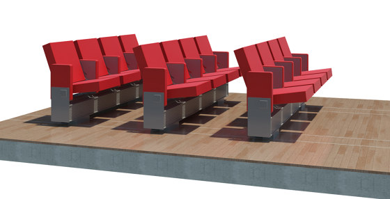 Mutarail Seating System | Saalbestuhlung | FIGUERAS SEATING