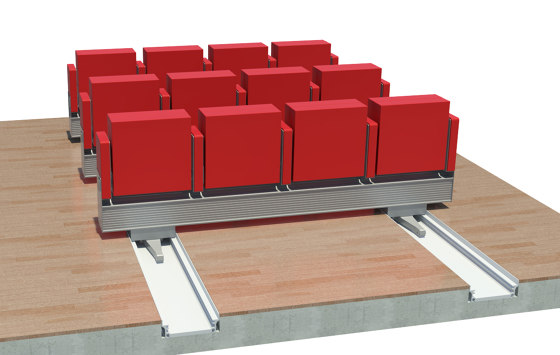 Mutarail Seating System | Saalbestuhlung | FIGUERAS SEATING