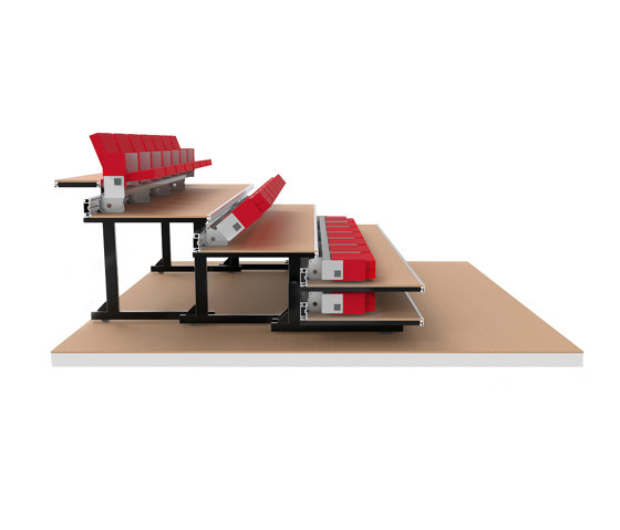 Retractable Seating System | Sedute auditorium | FIGUERAS SEATING