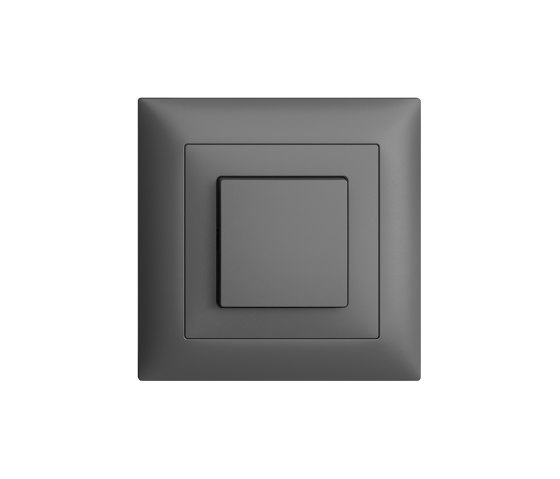 EDIZIOdue colore dark grey | Interruptores pulsadores | Feller