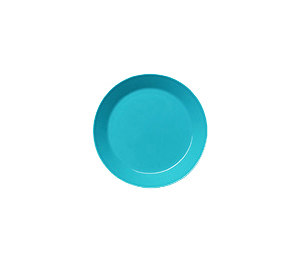 Teema plate 21cm turquoise | Dinnerware | iittala