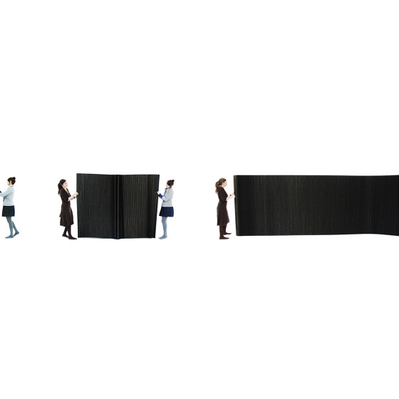 textile softwall | flexible freestanding partition | Stellwände | molo