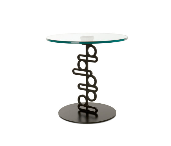 Ken side table, glass tabletop | Side tables | Quodes