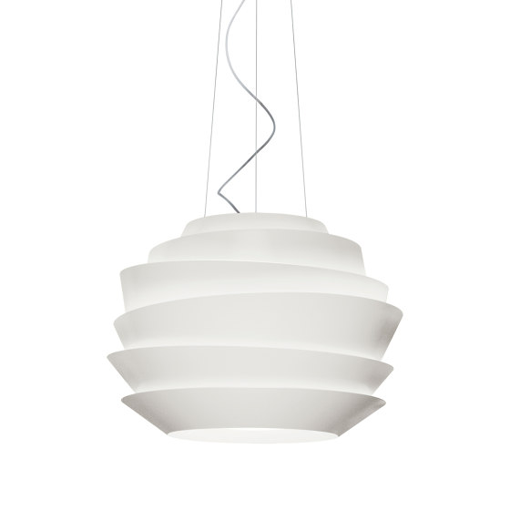 Le Soleil suspensión blanco | Lámparas de suspensión | Foscarini