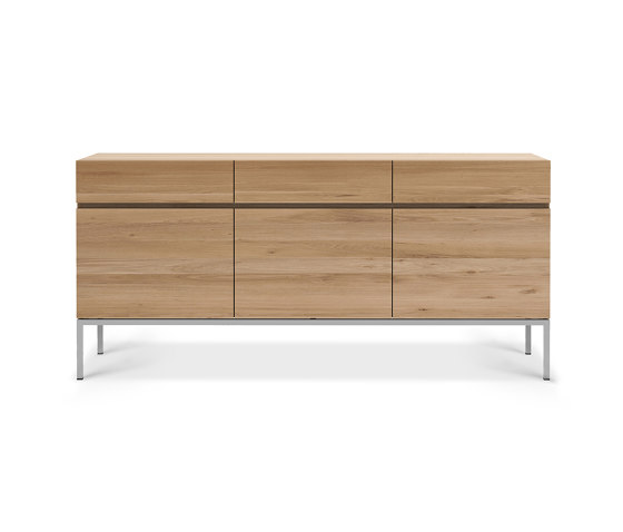 Ligna | Oak sideboard - 3 doors - 3 drawers | Credenze | Ethnicraft