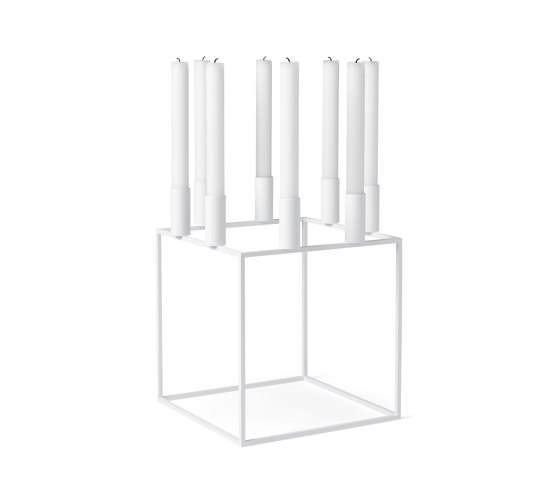 Kubus 8, White | Candlesticks / Candleholder | Audo Copenhagen