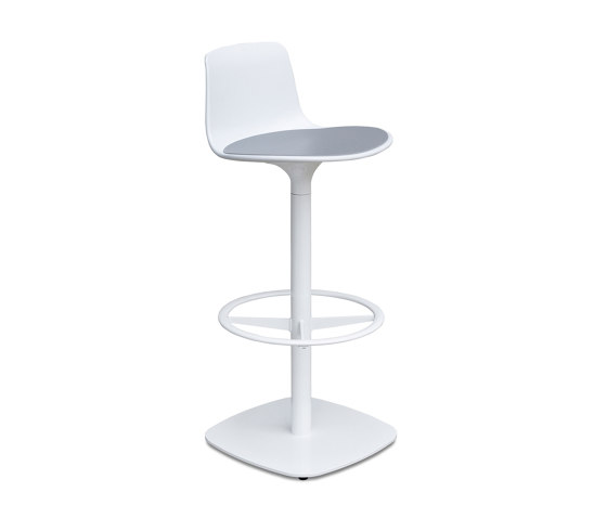 Lottus stool central base | Bar stools | ENEA