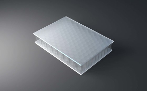 AIR-board® UV satin | opal | Kunststoff Platten | Design Composite