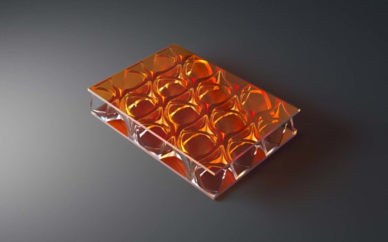 clear-PEP® UV PC color orange | Lastre plastica | Design Composite