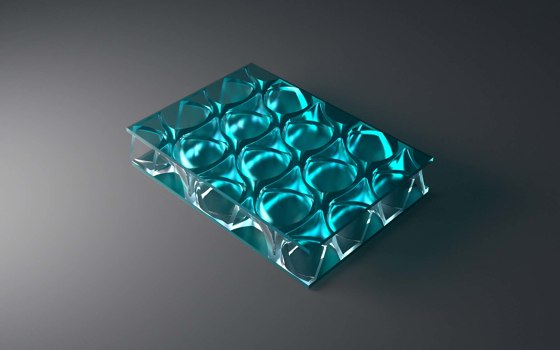 clear-PEP® UV PC color light blue | Planchas de plástico | Design Composite