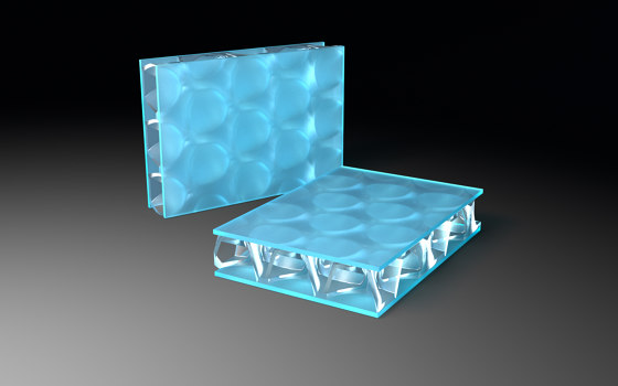 clear-PEP® UV satin electric blue | Lastre plastica | Design Composite