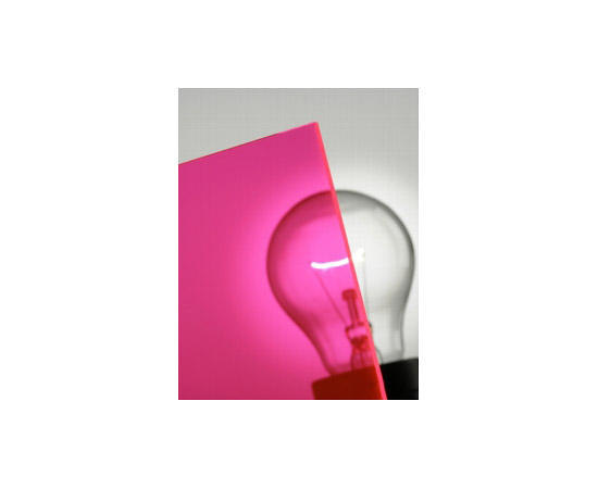 PLEXIGLAS® Fluorescent bright red 3C02 GT | Lastre plastica | Evonik Röhm