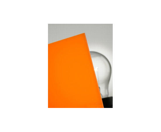 PLEXIGLAS truLED® Orange 2H41 GT | Synthetic panels | Evonik Röhm
