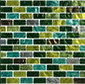 Brick Blend Verde BRK 550 | Glass mosaics | L.I.K.E.