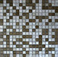 MBM301GTE Terra Graffiato | Metal mosaics | Metal Border Italia