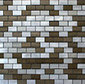 MBM305GTE Terra Graffiato | Metal mosaics | Metal Border Italia