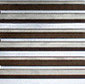 MBM383GSA Sand Graffiato | Metall Mosaike | Metal Border Italia