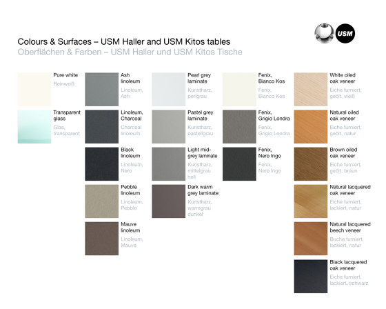 USM Kitos | Natural Oak | Contract tables | USM