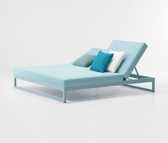 Landscape double lounger with 5-position | Lettini giardino | KETTAL