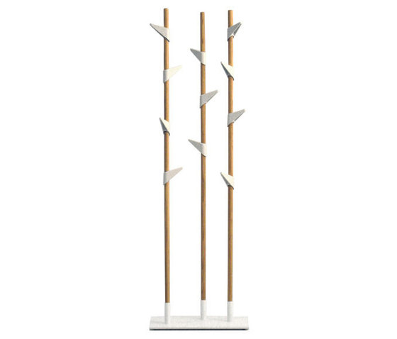 Bamboo 3 coat stand | Appendiabiti | Cascando