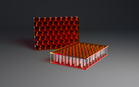 big AIR-board® UV PC color | orange | Synthetic panels | Design Composite