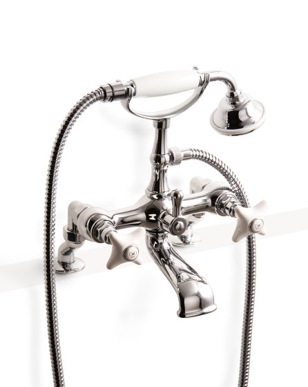 White Rose Bath & Shower mixer | Bath taps | Devon&Devon