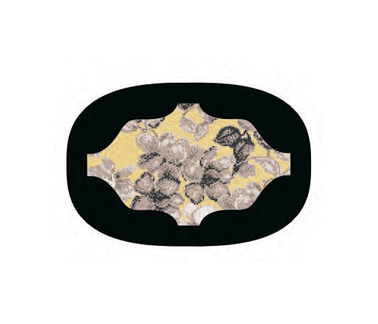 Mosaic Super Ellipse | Hanami black | Mesas comedor | Bisazza