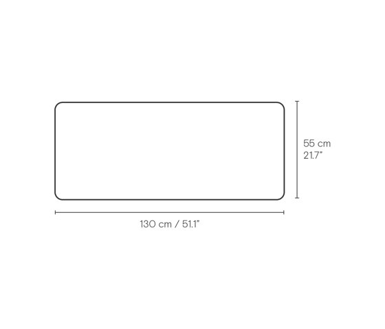 CH011 | Couchtische | 130x55 | Couchtische | Carl Hansen & Søn