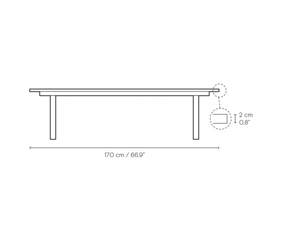 CH108 | Coffee Table | Tables basses | Carl Hansen & Søn