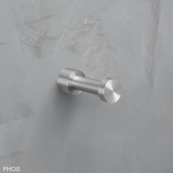 Rod-shaped wall hook, 5.7 cm long | Towel rails | PHOS Design
