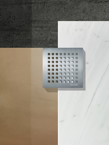 Design grates | Quadra series | Sumideros para baños | DALLMER
