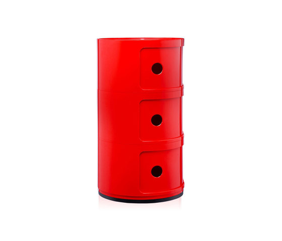 Componibili Classic Rosso 3 Elementi | Tavolini alti | Kartell