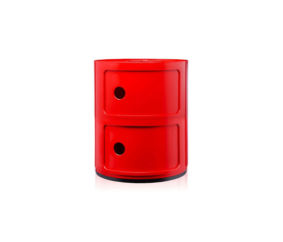 Componibili Classic Rojo 2 Elementos | Mesas auxiliares | Kartell