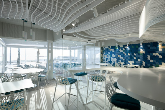 WAVE connected absorber | Acoustic ceiling systems | SPÄH designed acoustic