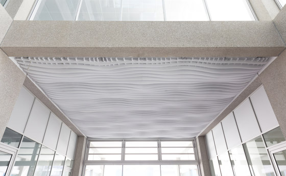WAVE connected absorber | Acoustic ceiling systems | SPÄH designed acoustic