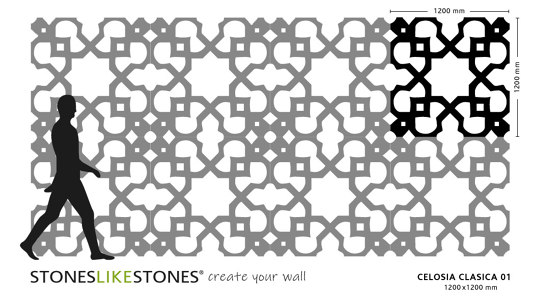Celosias CLASICA 02 | Panneaux composites | StoneslikeStones