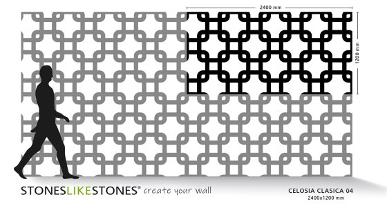 Celosias CLASICA 04 | Pannelli composto | StoneslikeStones