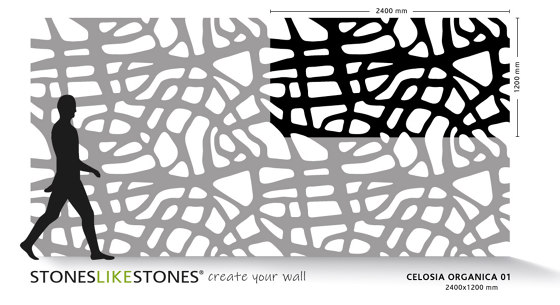 Celosias ORGANICA 01 | Pannelli composto | StoneslikeStones