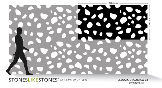Celosias ORGANICA 03 | Verbundwerkstoff Platten | StoneslikeStones