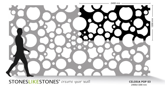 Celosias POP 03 | Pannelli composto | StoneslikeStones