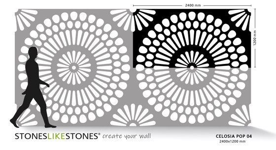 Celosias POP 04 | Verbundwerkstoff Platten | StoneslikeStones