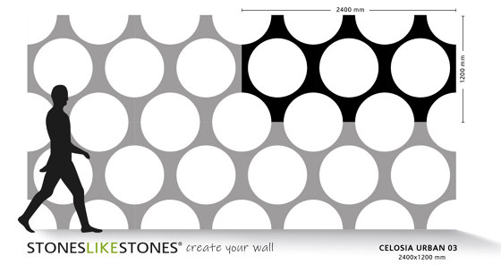 Celosias URBAN 03 | Pannelli composto | StoneslikeStones