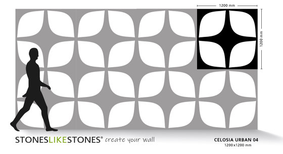 Celosias URBAN 04 | Verbundwerkstoff Platten | StoneslikeStones