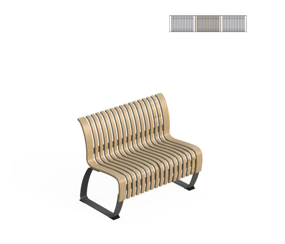 Nova C Back 100 | Panche | Green Furniture Concept