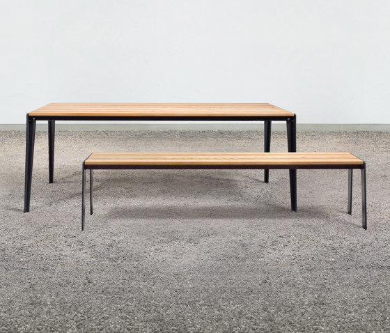 at_14 Table and on_14 Bench | Dining tables | Silvio Rohrmoser