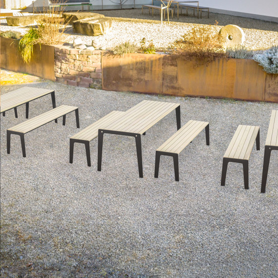 at_14 Table and on_14 Bench | Dining tables | Silvio Rohrmoser