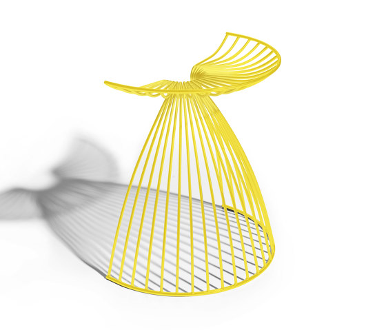 Angel stool | yellow | Tabourets | møbel copenhagen